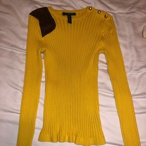 Yellow Ralph Lauren Sweater